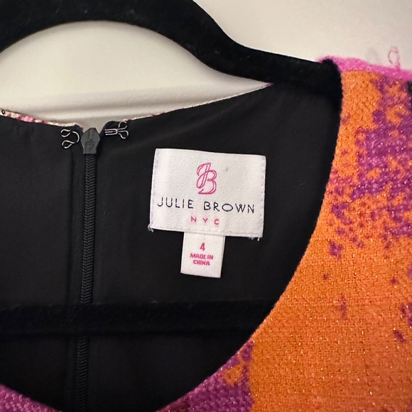 Julie brown feather top - Picture 2 of 3